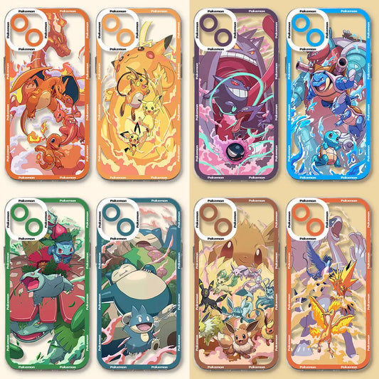 Coque de Protection  – Pikachu, Ectoplasma, Ronflex, Évoli & Dracaufeu