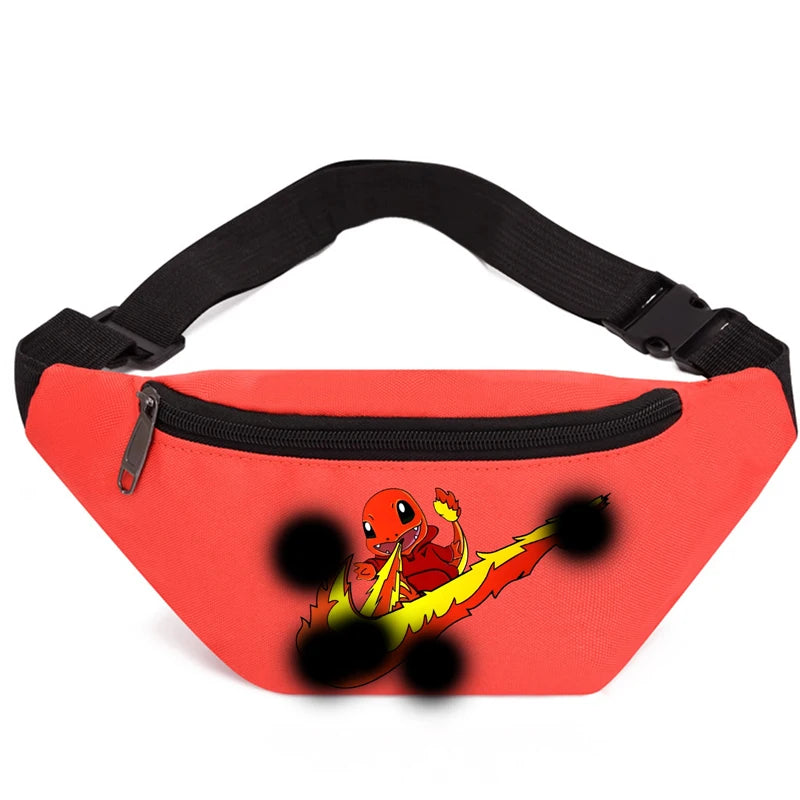 Sacoche - Pikachu, Ectoplasma, Carapuce,Evoli