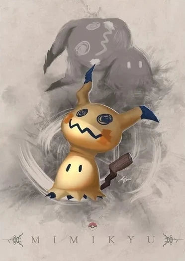 Poster – Évoli, Ronflex, Ectoplasma, Dracolosse