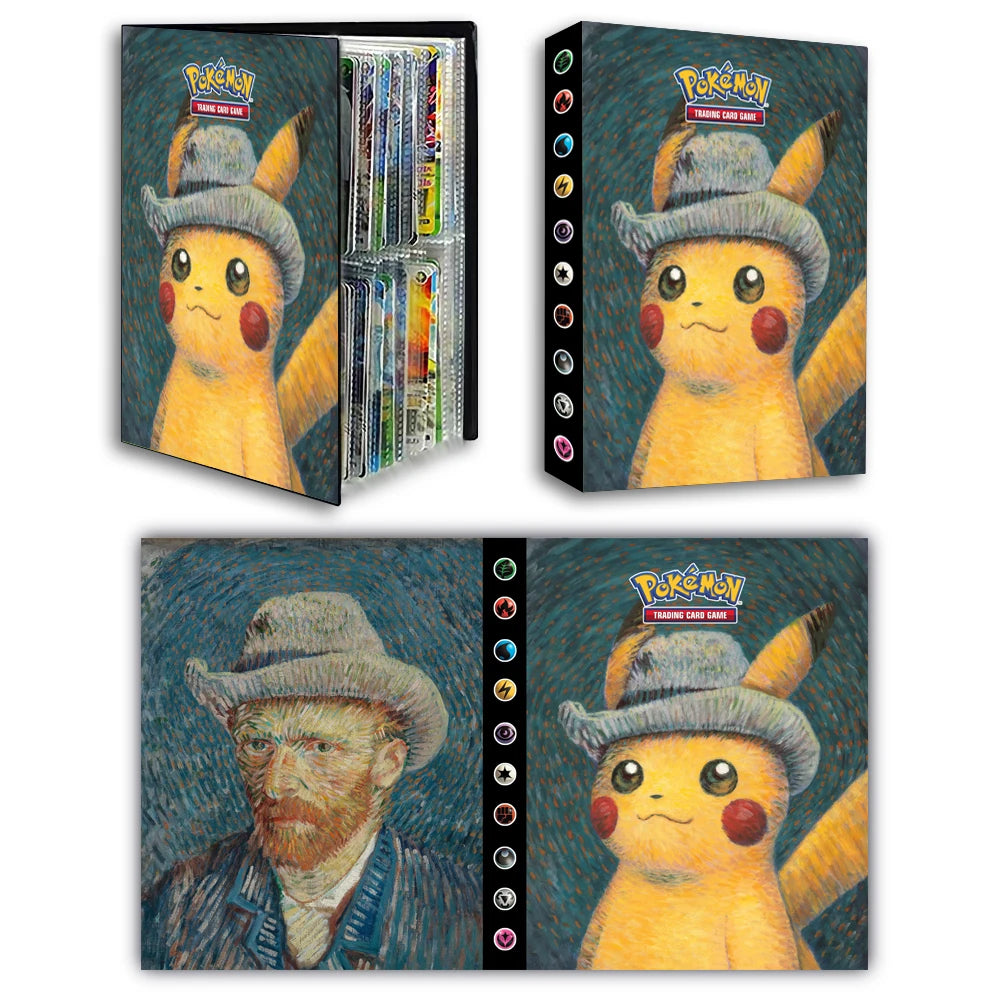 Mini Classeur TCG – Édition Van Gogh & Célébration des 25 Ans Pikachu