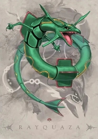 Poster – Évoli, Ronflex, Ectoplasma, Dracolosse