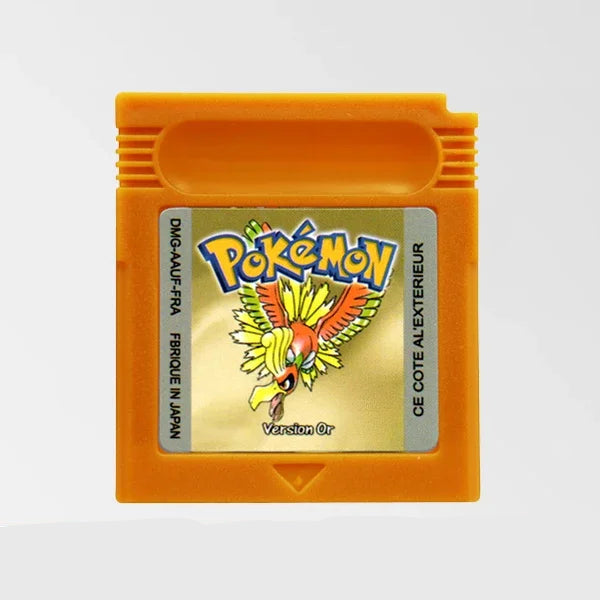 Jeux GBC version Rouge / Bleu / Vert / Jaune / Or / Argent & Cristal