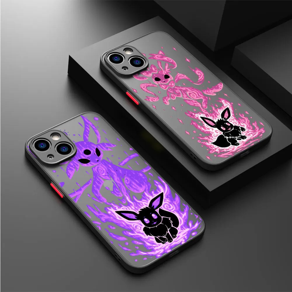 Coque de Protection Iphone – Evolutions d’Évoli & Pikachu