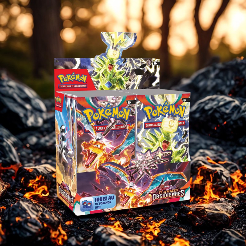 Display EV03 Flammes Obsidiennes (36 Boosters)[FR]